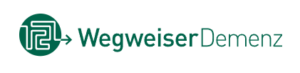 Logo der Webseite "Wegweiser Demenz", erreichbar unter wegweiser-demenz.de